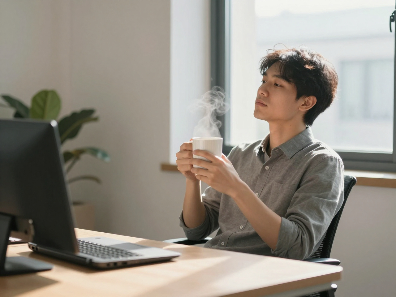 Breath Timer Stand for office desks from Ligamentskne